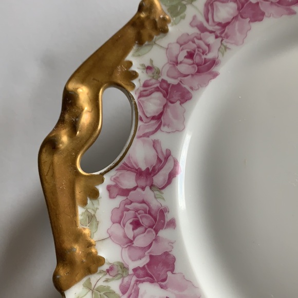 Bernardaud Limoges Porcelain Gold Rimmed 11” plate - Picture 3 of 5